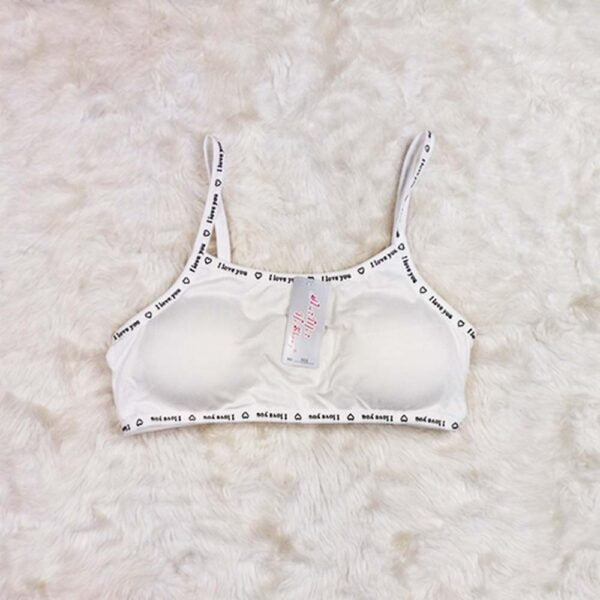 Maternity cotton bra withe color