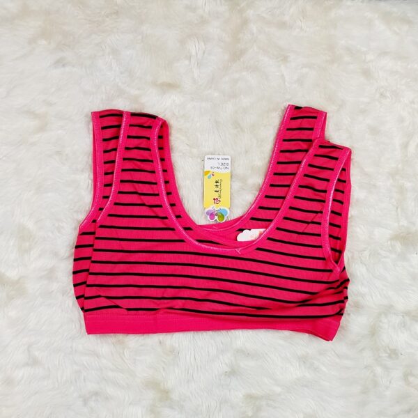 Teenaged sports, School Bra Shoking Pink Color-min